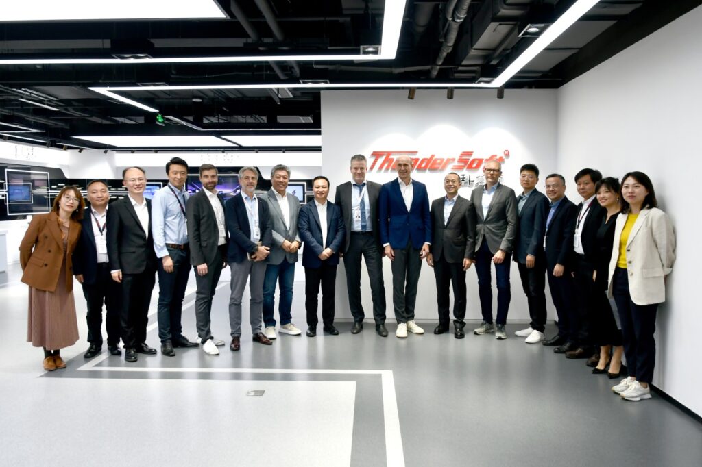 The Volkswagen Group Board Member for China, Mr. Brandstätter, visited Thundersoft to Deep Strategic Cooperation插图
